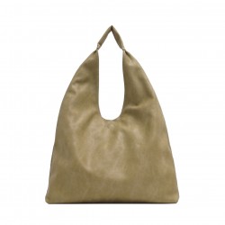 Cecilia 2-in-1 Reversible Hobo - Avocado Green / Desert Sand 